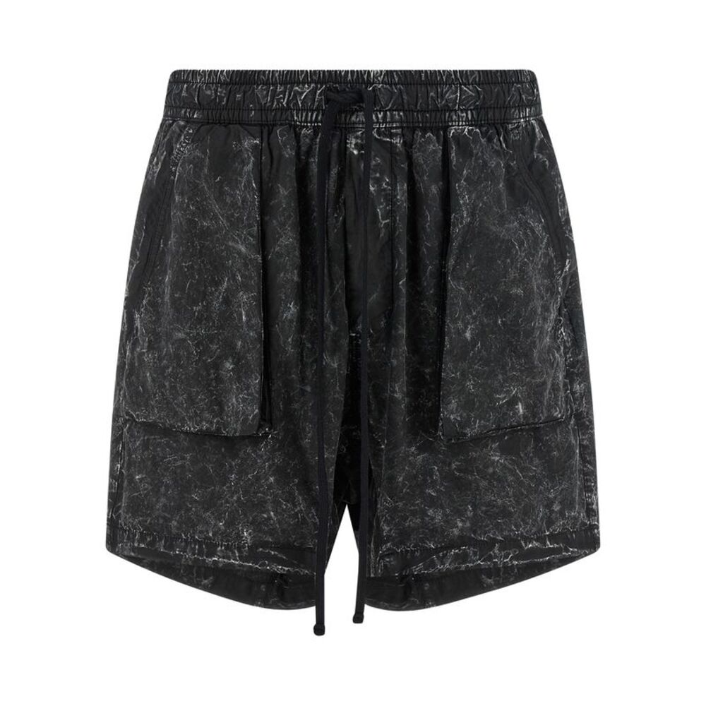 Thom Krom Black Organic Cotton Bermuda Men's Shorts